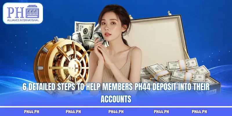 6 detailed steps to help members PH44 deposit into their accounts