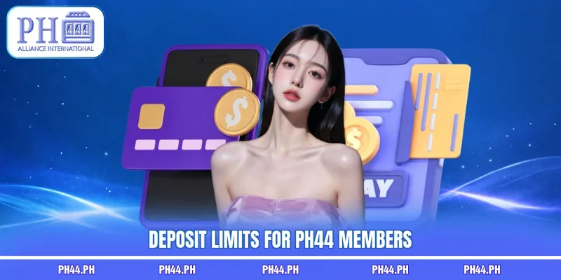 Deposit limits for PH44 members