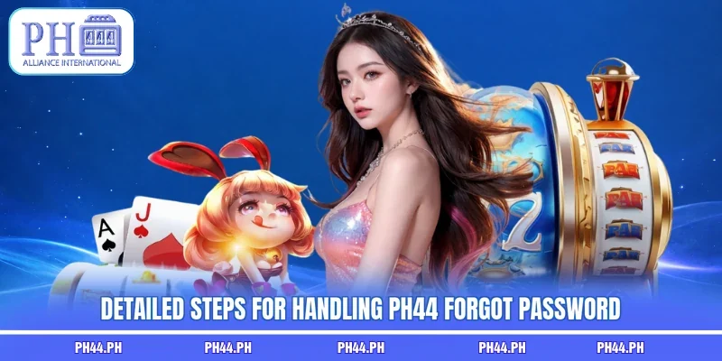 Detailed steps for handling PH44 forgot password