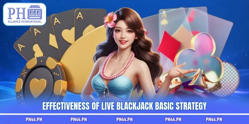 Effectiveness of live Blackjack basic strategy